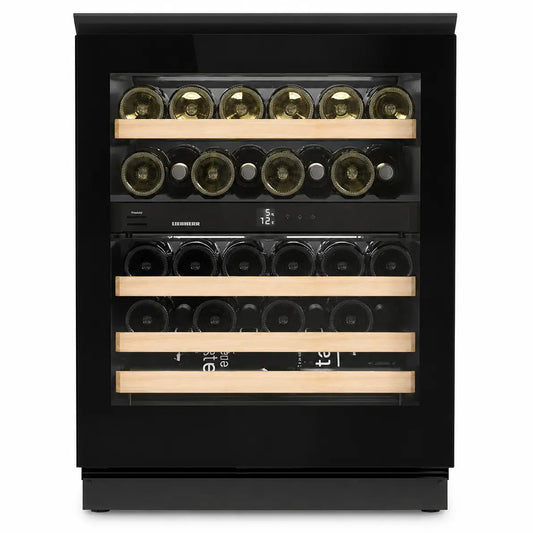 Liebherr UWgb 3632 Vinidor Wine Fridge | 32 Bottle | Dual Zone | Black