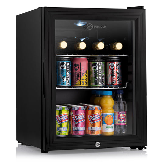 Subcold Super35 33-litre beer fridge in black