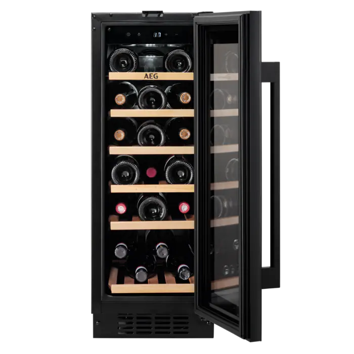 AEG AWS4020B5B Black Wine Cabinet