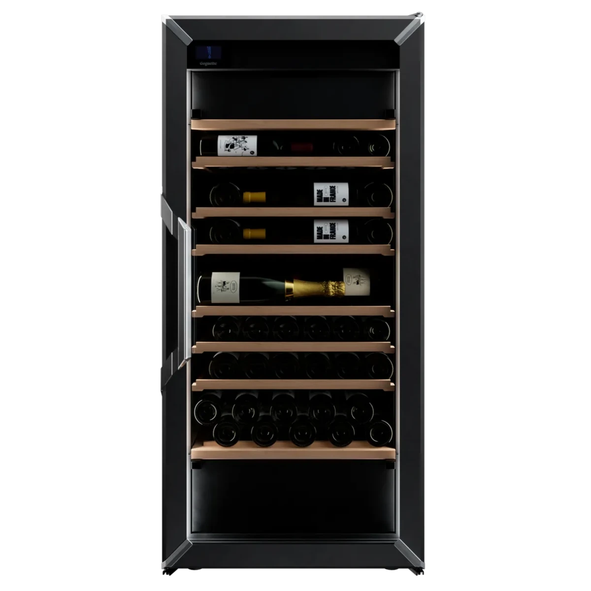 Goguette GMSM3TGDBKSUK01 Black Wine Fridge