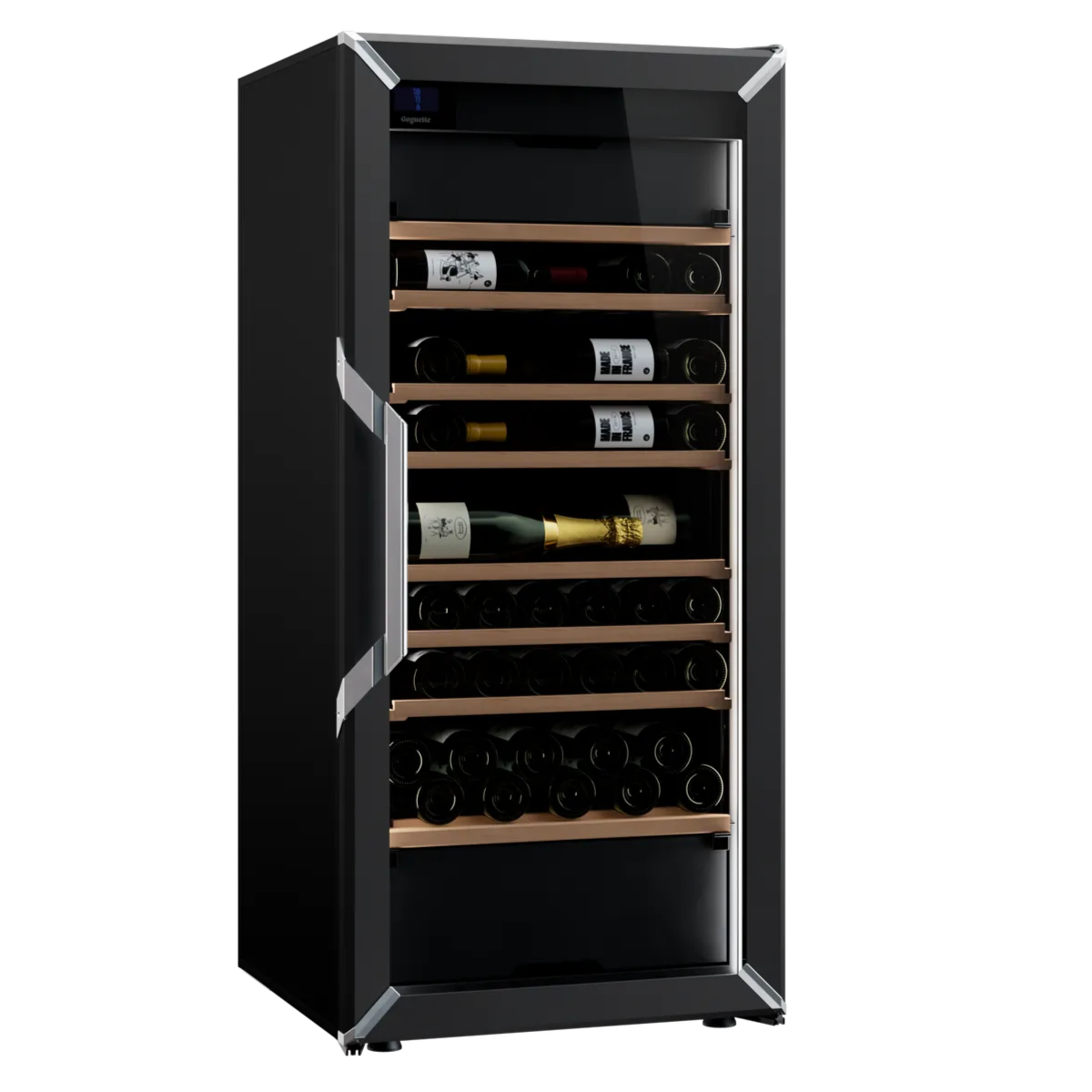 Goguette GMSM3TGDBKSUK01 Black Wine Fridge