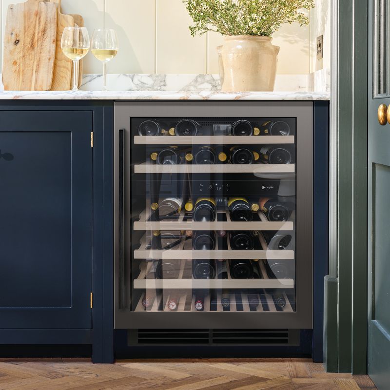 Caple WI6135GM Gunmetal Wine Cooler