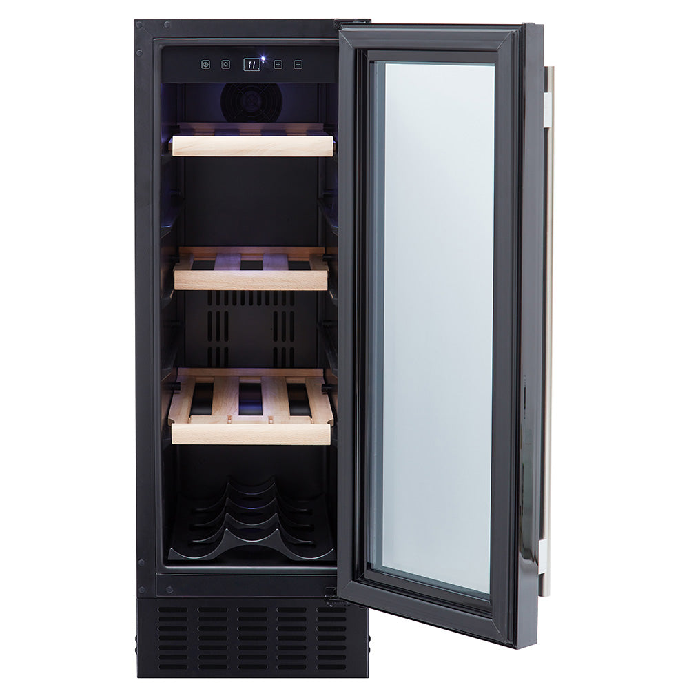 Matrix MWC300BL 30cm Black Freestanding Wine Cooler