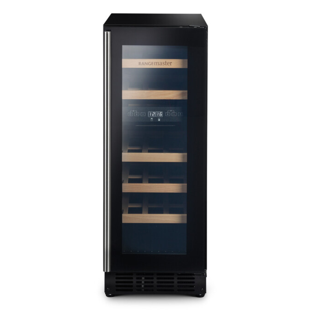 Rangemaster RWC3018BL Black Wine Cabinet