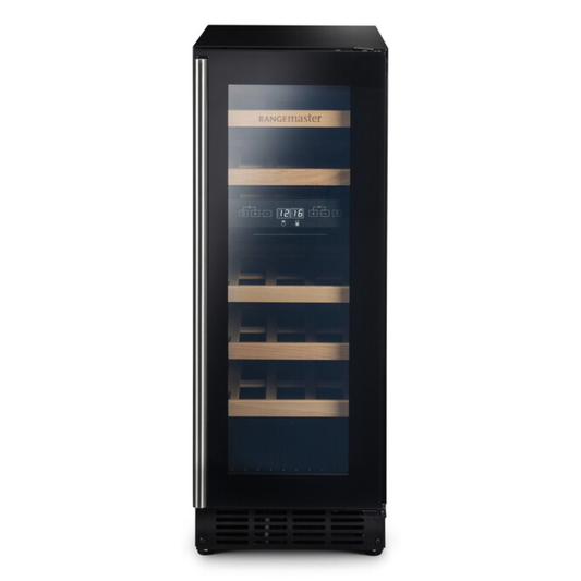 Rangemaster RWC3018BL Black Wine Cabinet
