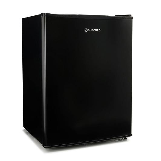 Subcold Cave60 solid door beer fridge in black