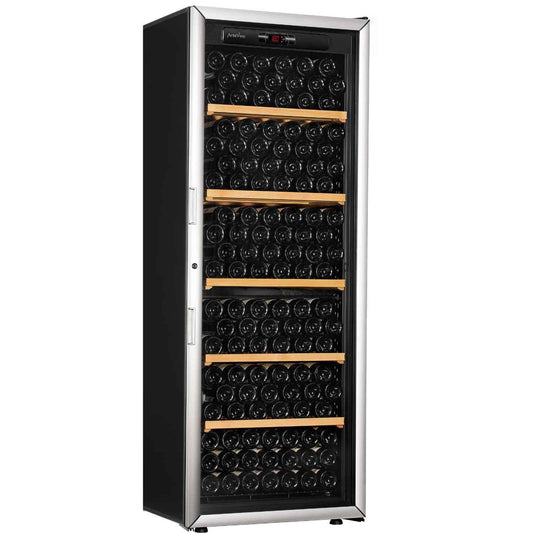 ArteVino OXGMT225NVSD Silver Wine Cabinet