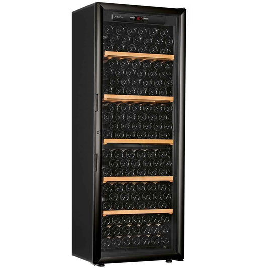 ArteVino OXGMT225NVND Black Wine Cabinet