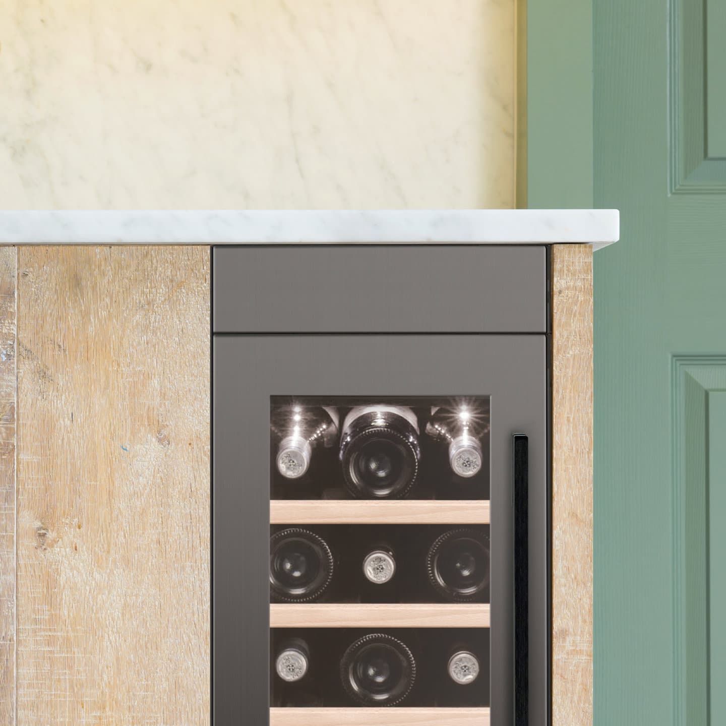 Caple WI3125GM Gunmetal Wine Cooler