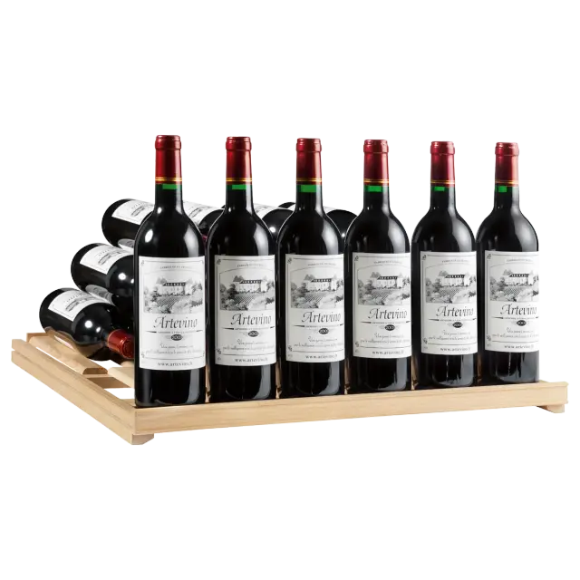 ArteVino OXM3T151NPD Black Wine Cabinet