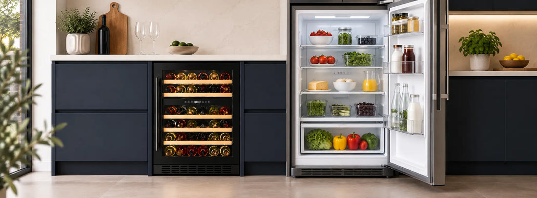 Wine Fridge vs Regular Fridge: What’s the Difference?