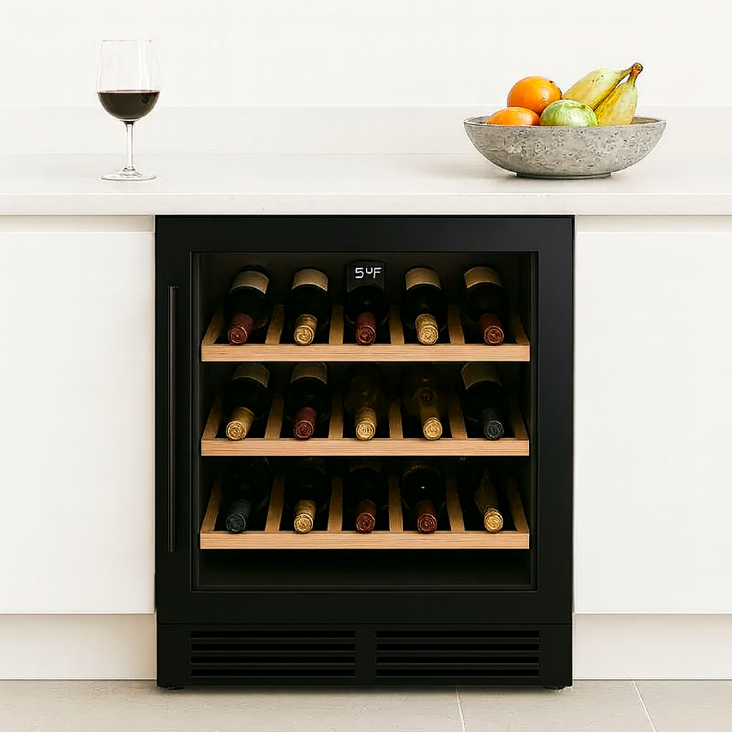Medium Black Wine Fridge