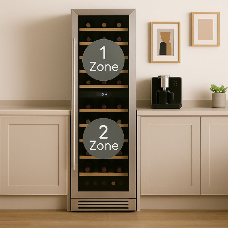 Dual Zone Wine Fridges
