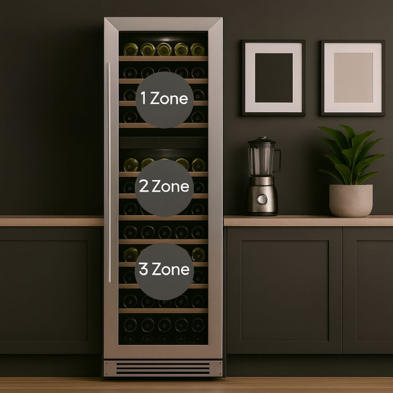 Triple Zone Wine Fridges