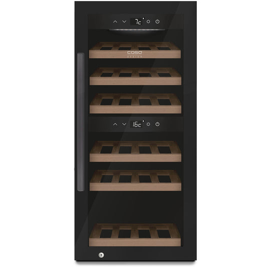 CASO Design WineExclusive 24 Smart Black Wine Cooler