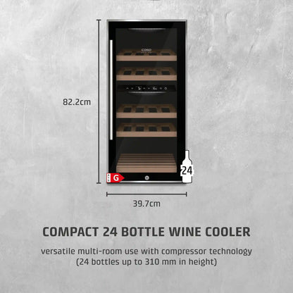 CASO Design WineComfort 24 Wine Fridge
