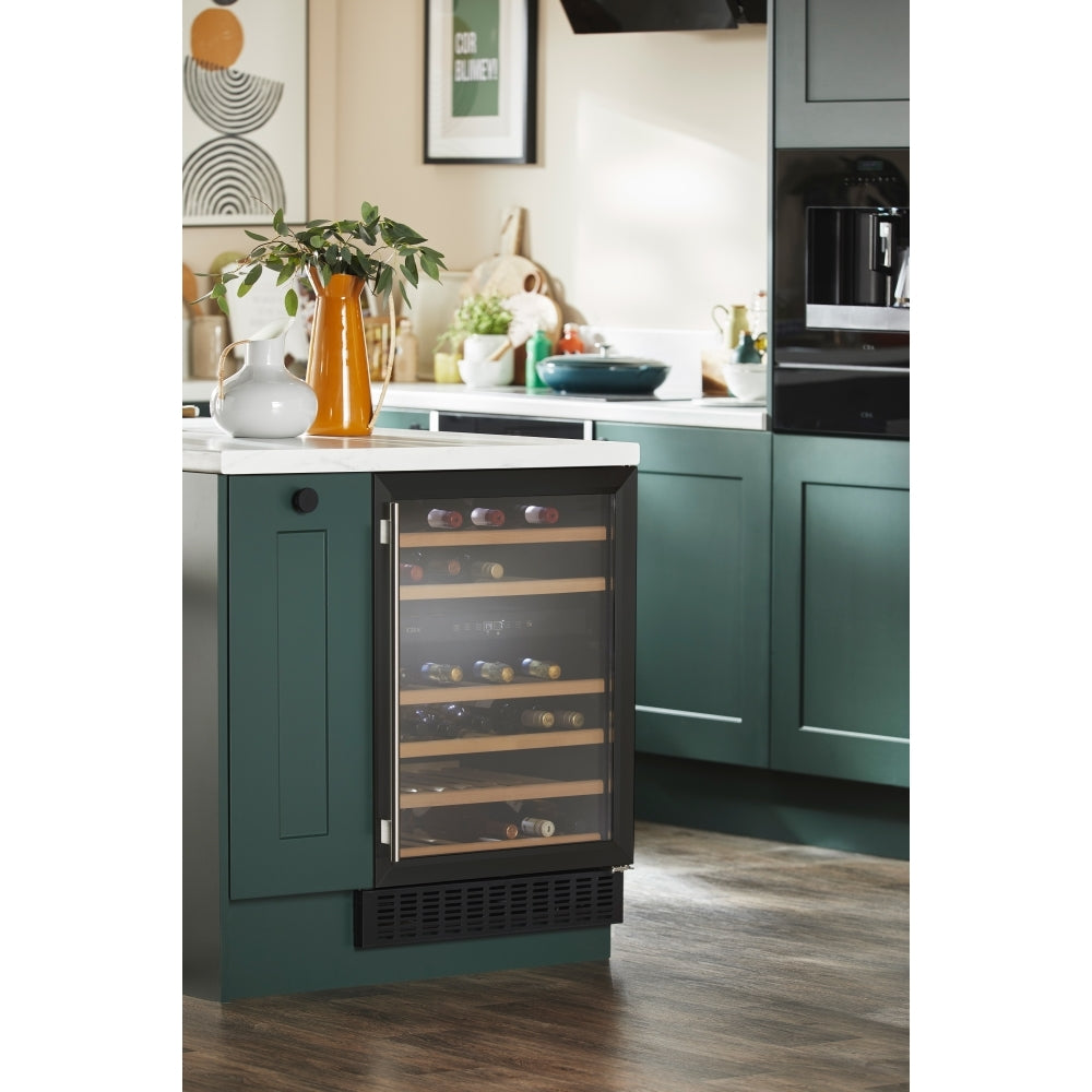 CDA FWC604BL Black Wine Cooler