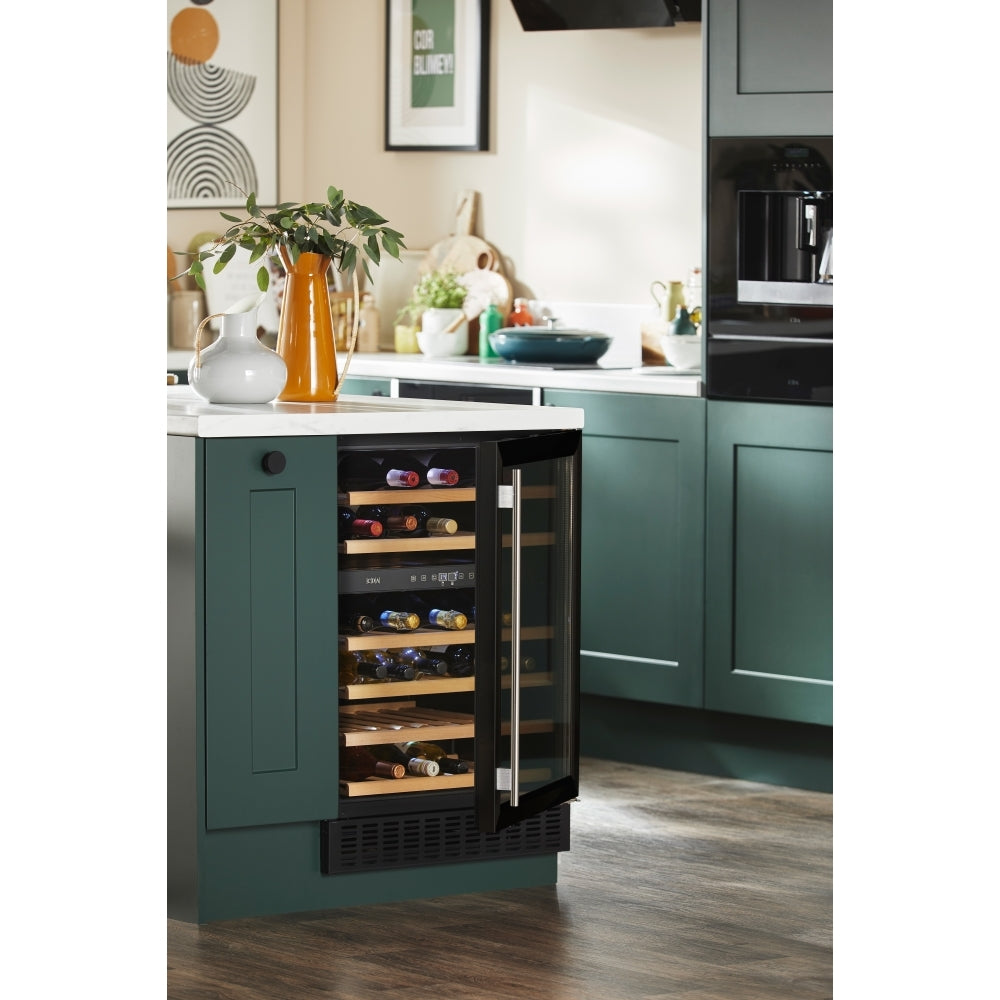 CDA FWC604BL Black Wine Cooler