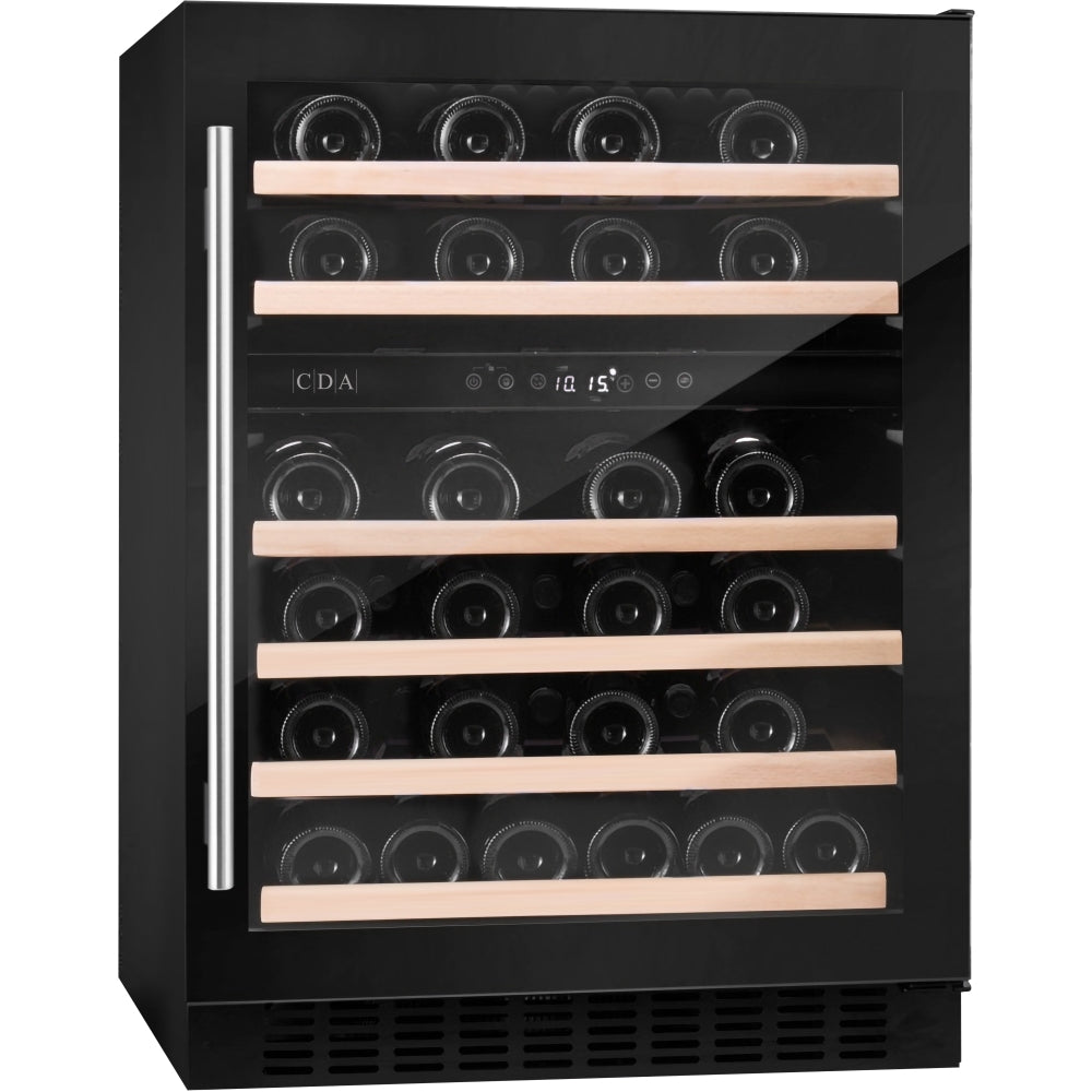 CDA FWC604BL Black Wine Cooler