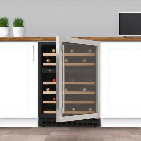 Amica AWC600SS Stainless Steel Wine Cooler