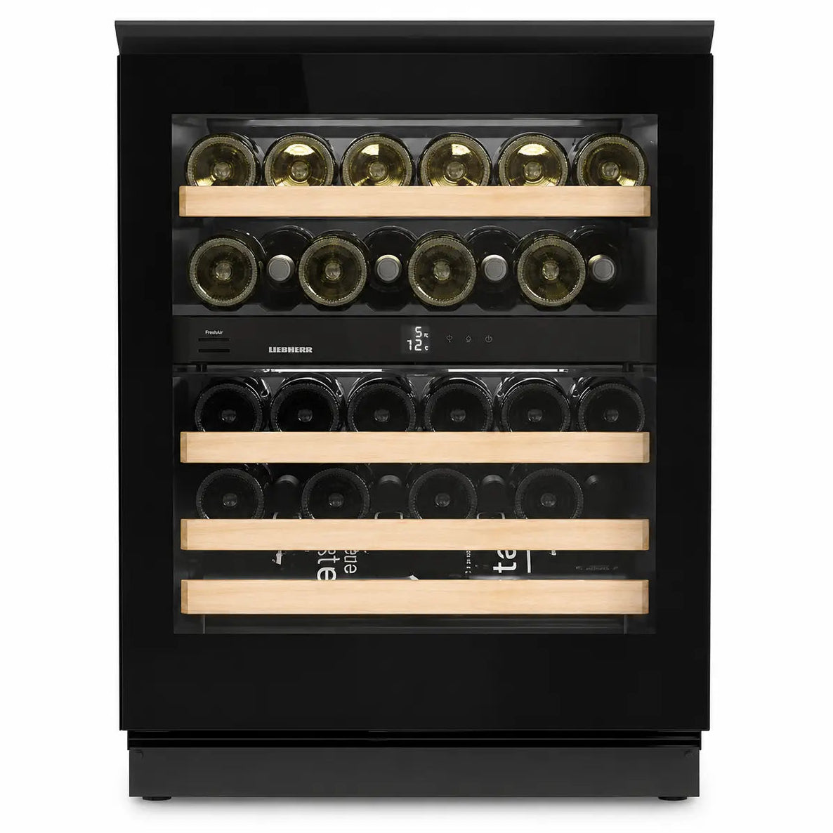 Liebherr UWgb 3632 Vinidor Wine Fridge | 32 Bottle | Dual Zone | Black