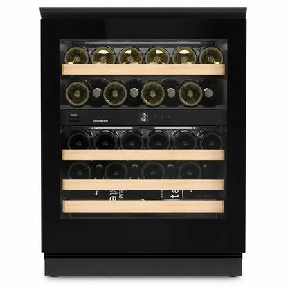 Liebherr UWgb 3632 Vinidor Wine Fridge | 32 Bottle | Dual Zone | Black