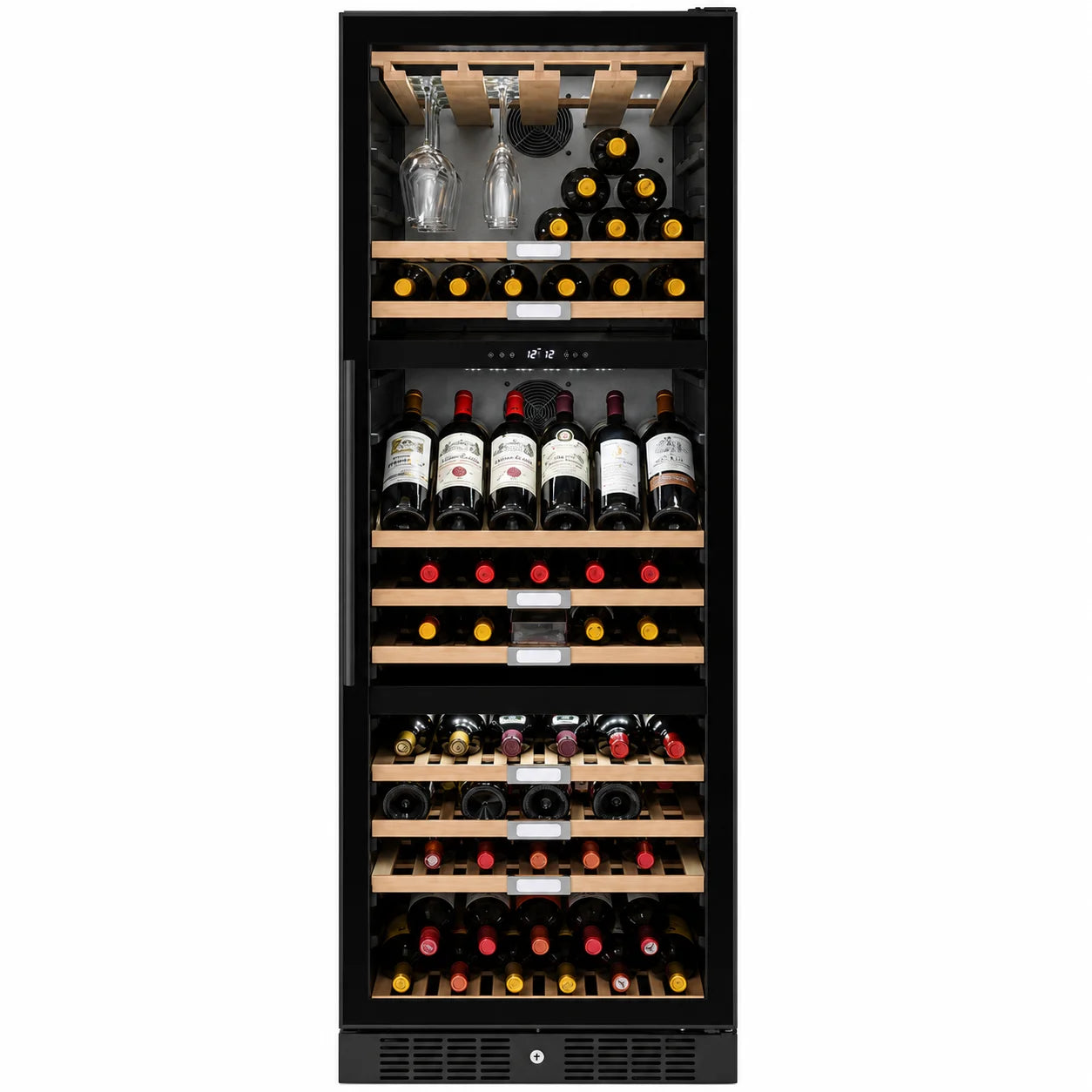 Caple WF1553BG Triple Zone Wine Fridge