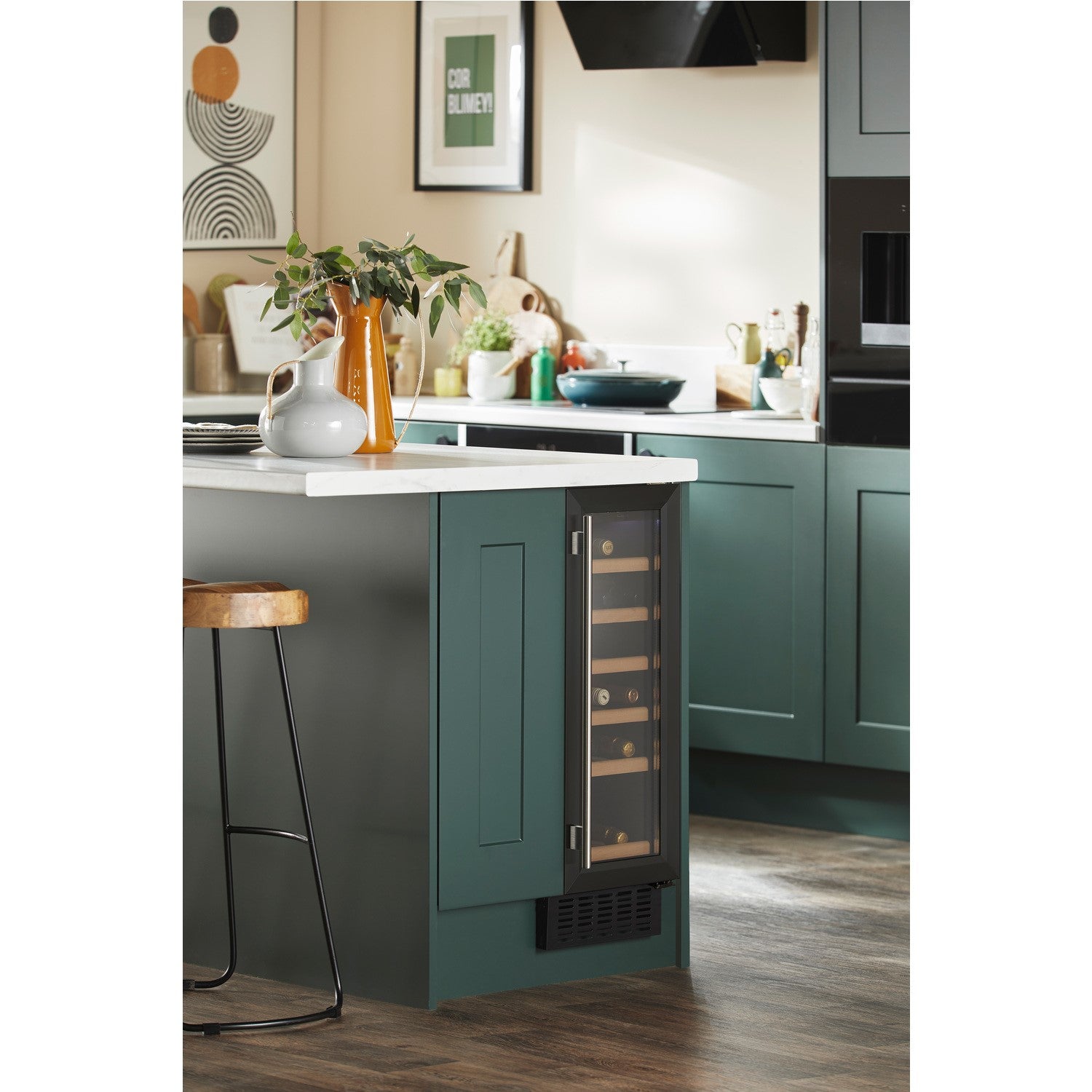 CDA CFWC304BL Black Wine Cooler