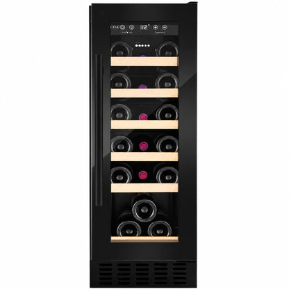 CDA FWC304BL Wine Cooler in all black