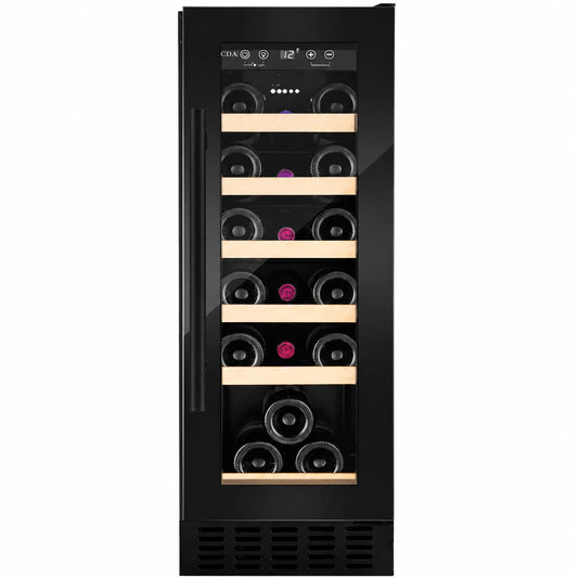 CDA FWC304BL Wine Cooler in all black
