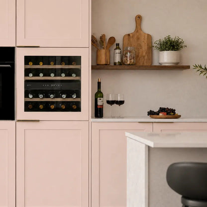 Caple WC6130 Wine Fridge | 23 Bottle | Dual Zone | Fully Integrated