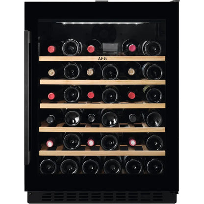 AEG AWS4052B5B Black Wine Cabinet