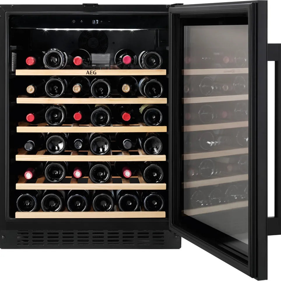 AEG AWS4052B5B Black Wine Cabinet