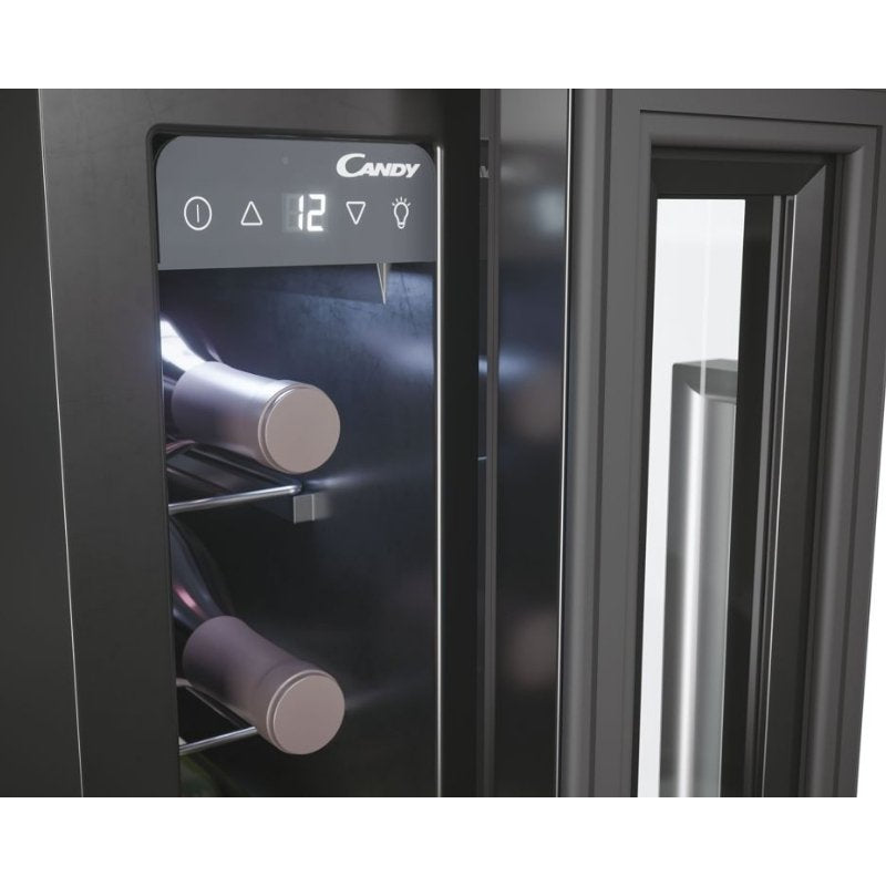 Candy CCVB 15 Black/Stainless Steel Wine Cooler