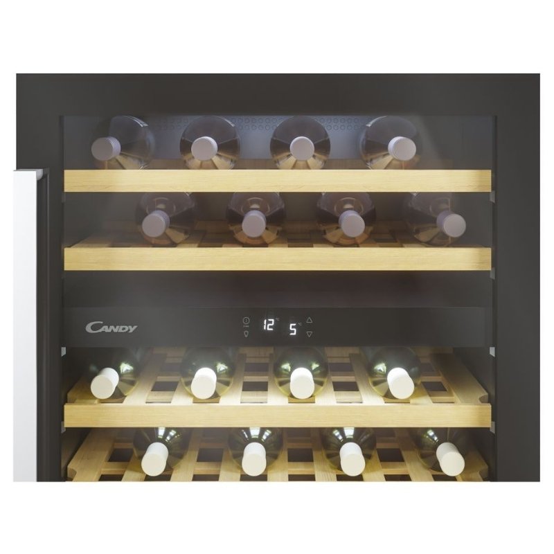 Candy CCVB 60D Black Wine Cooler
