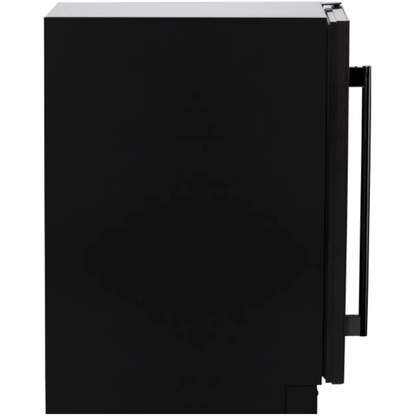 CDA FWC304BL Black Wine Cooler Black Handle