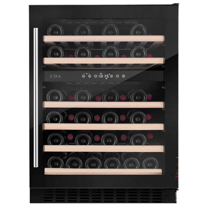 CDA CFWC604BL Black Wine Cooler