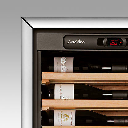 ArteVino OXG3T199NVSD Silver Wine Cabinet