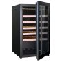 Combisteel 7525.0025 Black Wine Cooler Door Open