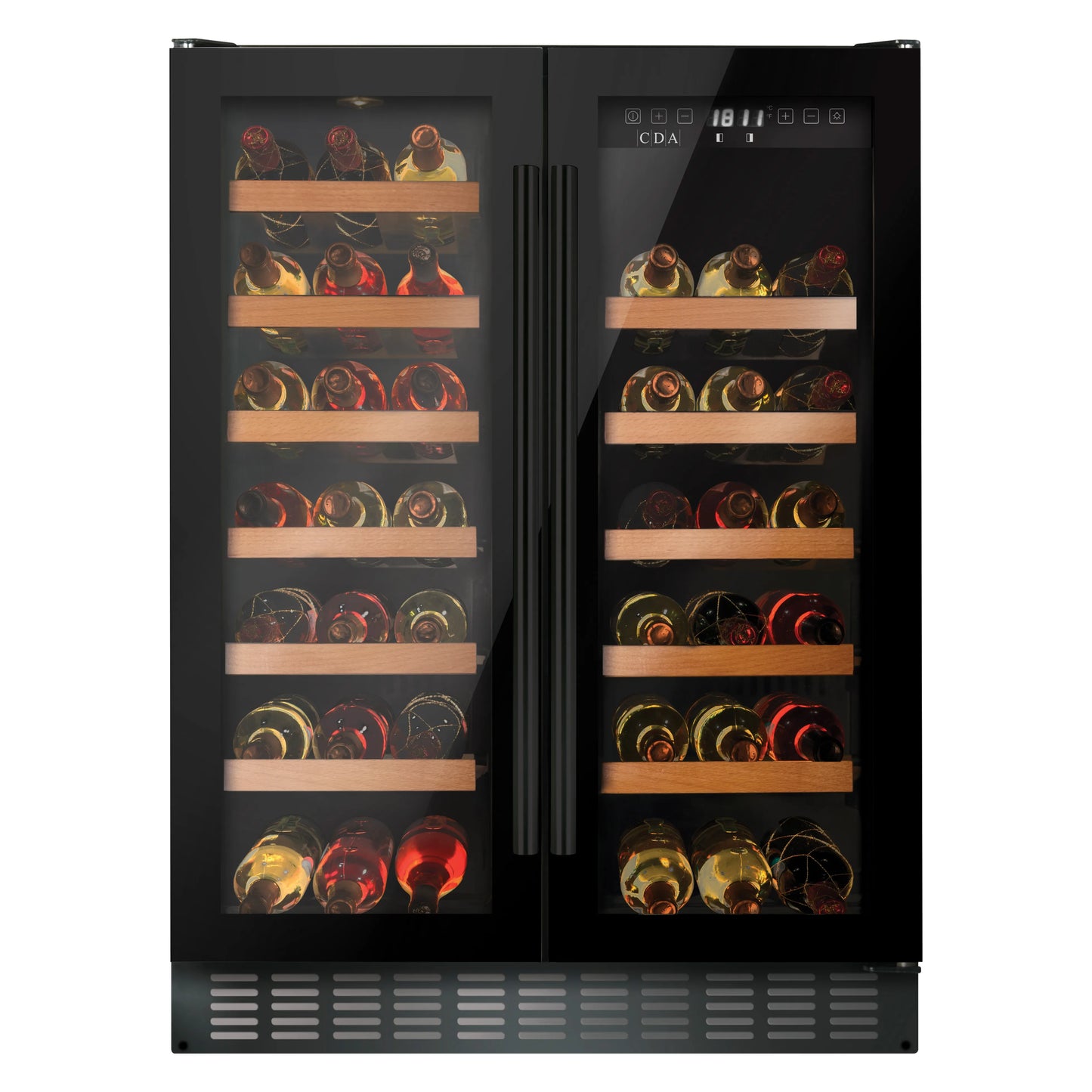 CDA FWC624BL Black Wine Cooler