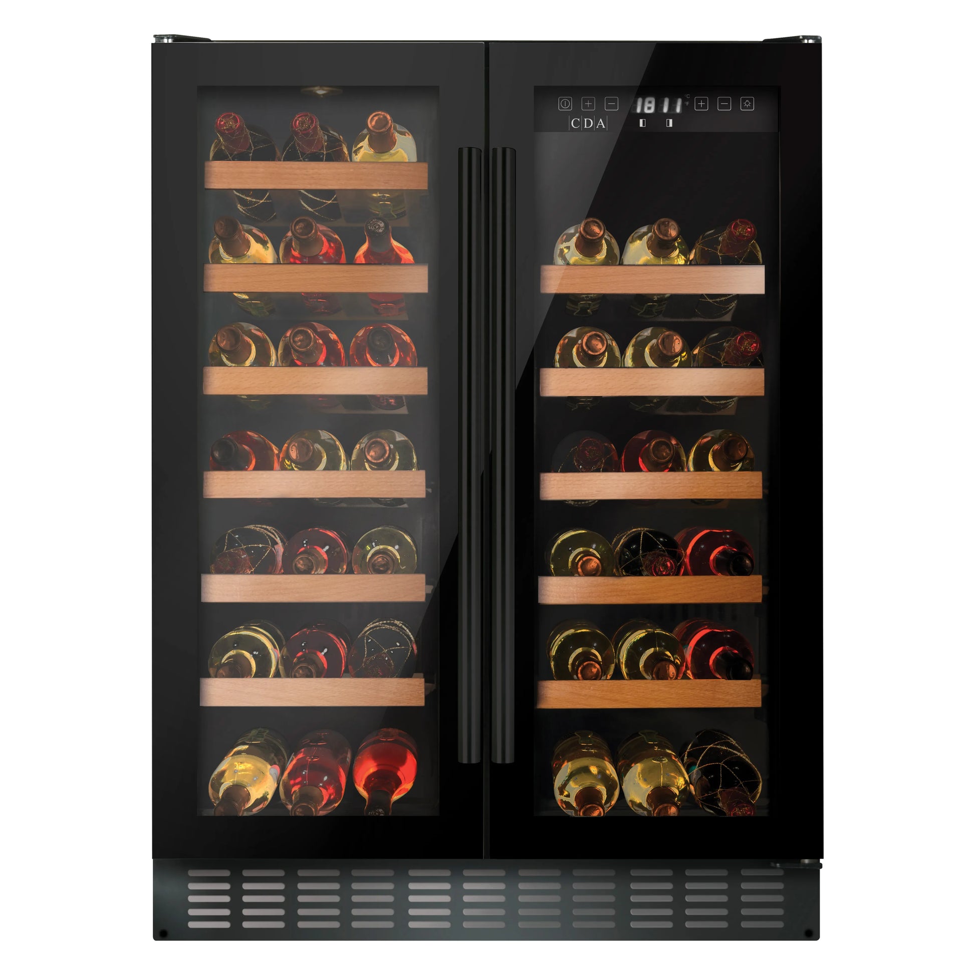 CDA FWC624BL Black Wine Cooler