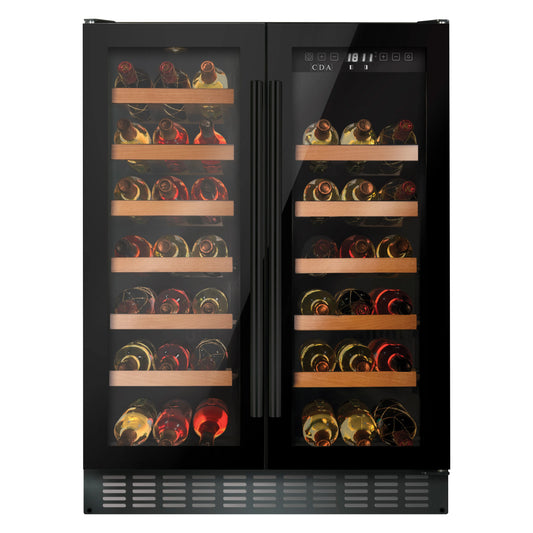 CDA FWC624BL Black Wine Cooler