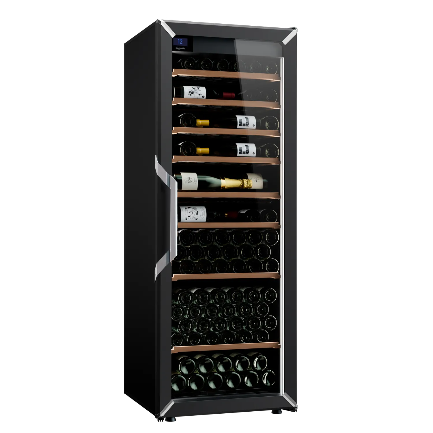 Goguette GMSL1TGDBKSUK01 Black Wine Cabinet