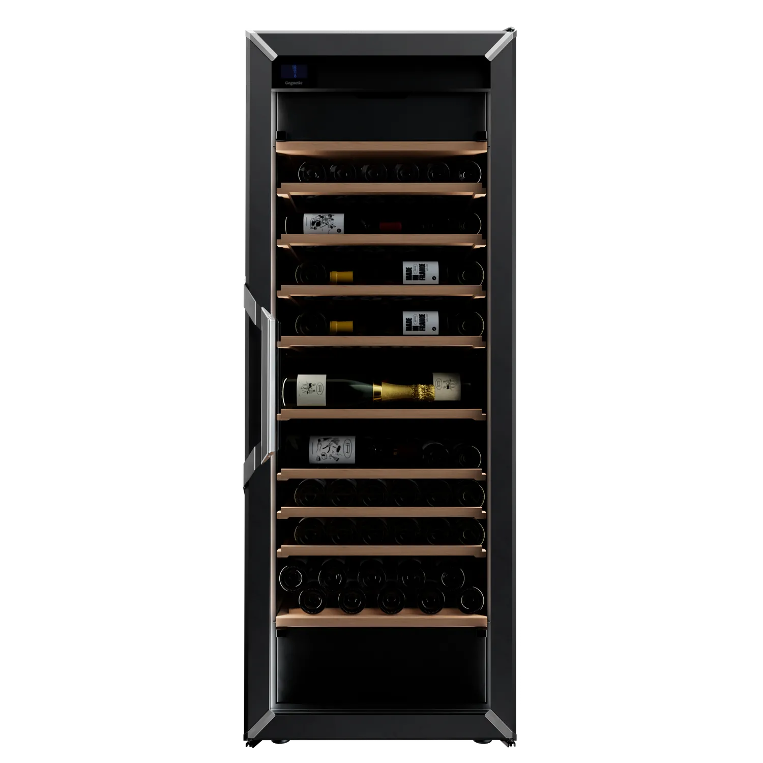 Goguette GMSL3TGDBKSUK01 Black Wine Fridge