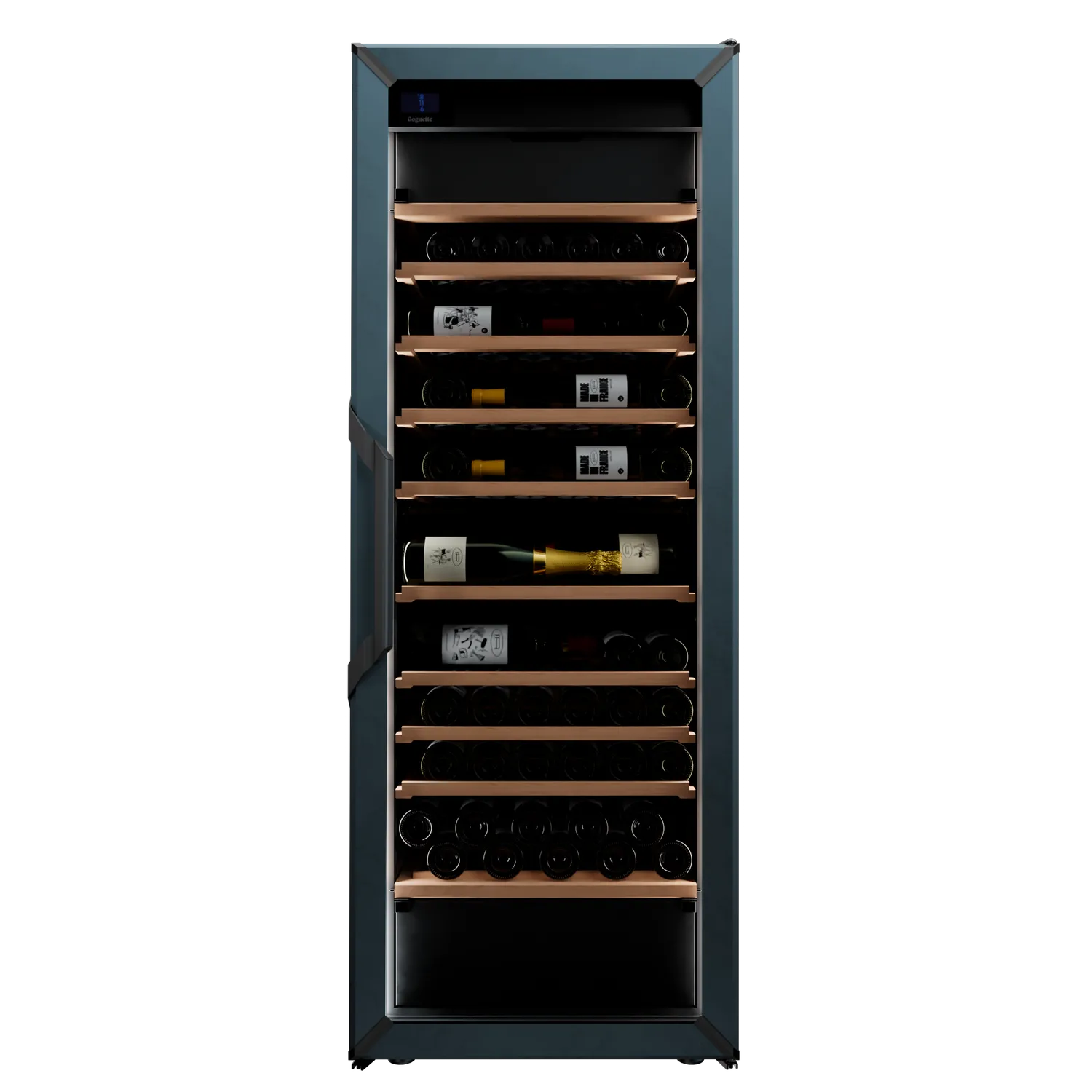 Goguette GMSL3TGDBLSUK01 Blue Wine Fridge