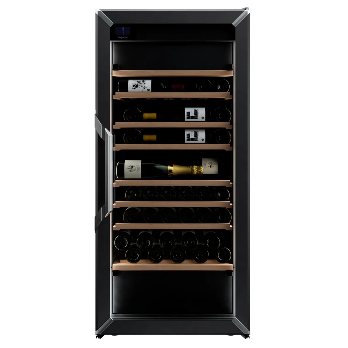 Goguette GMSM3TGDBKSUK01 Black Wine Fridge