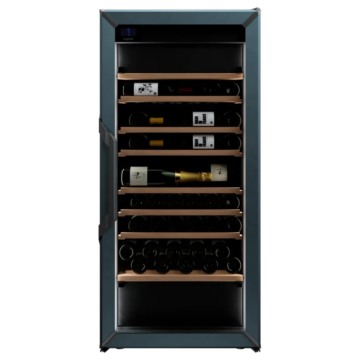 Goguette GMSM3TGDBLSUK01 Blue Wine Fridge