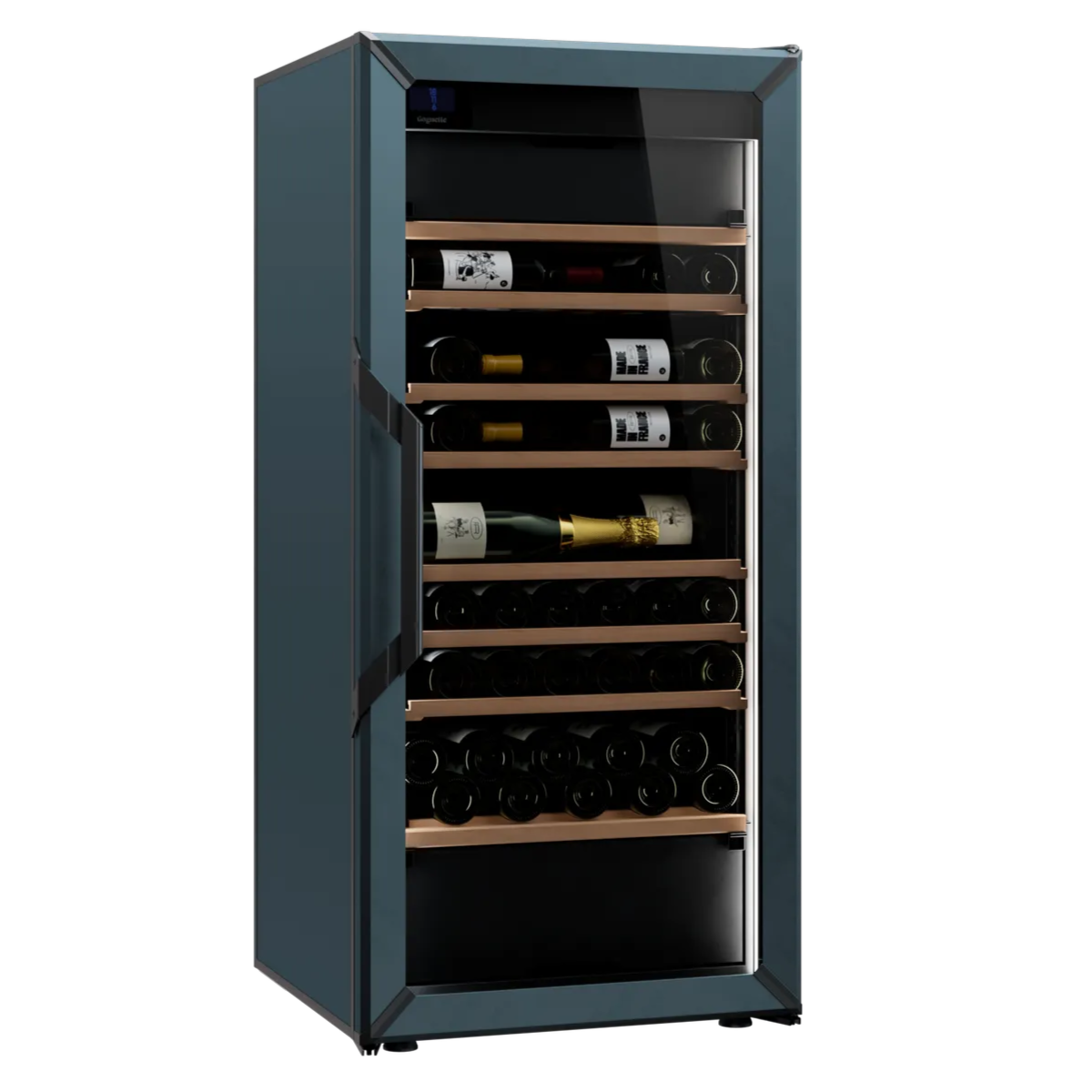 Goguette GMSM3TGDBLSUK01 Blue Wine Fridge
