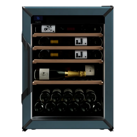 Goguette GMSS1TGDBLSUK01 Blue Wine Cabinet