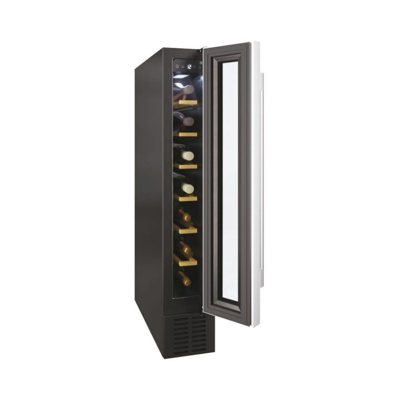 Hoover H300 HWCB 15 Black/Stainless Steel Wine Cooler